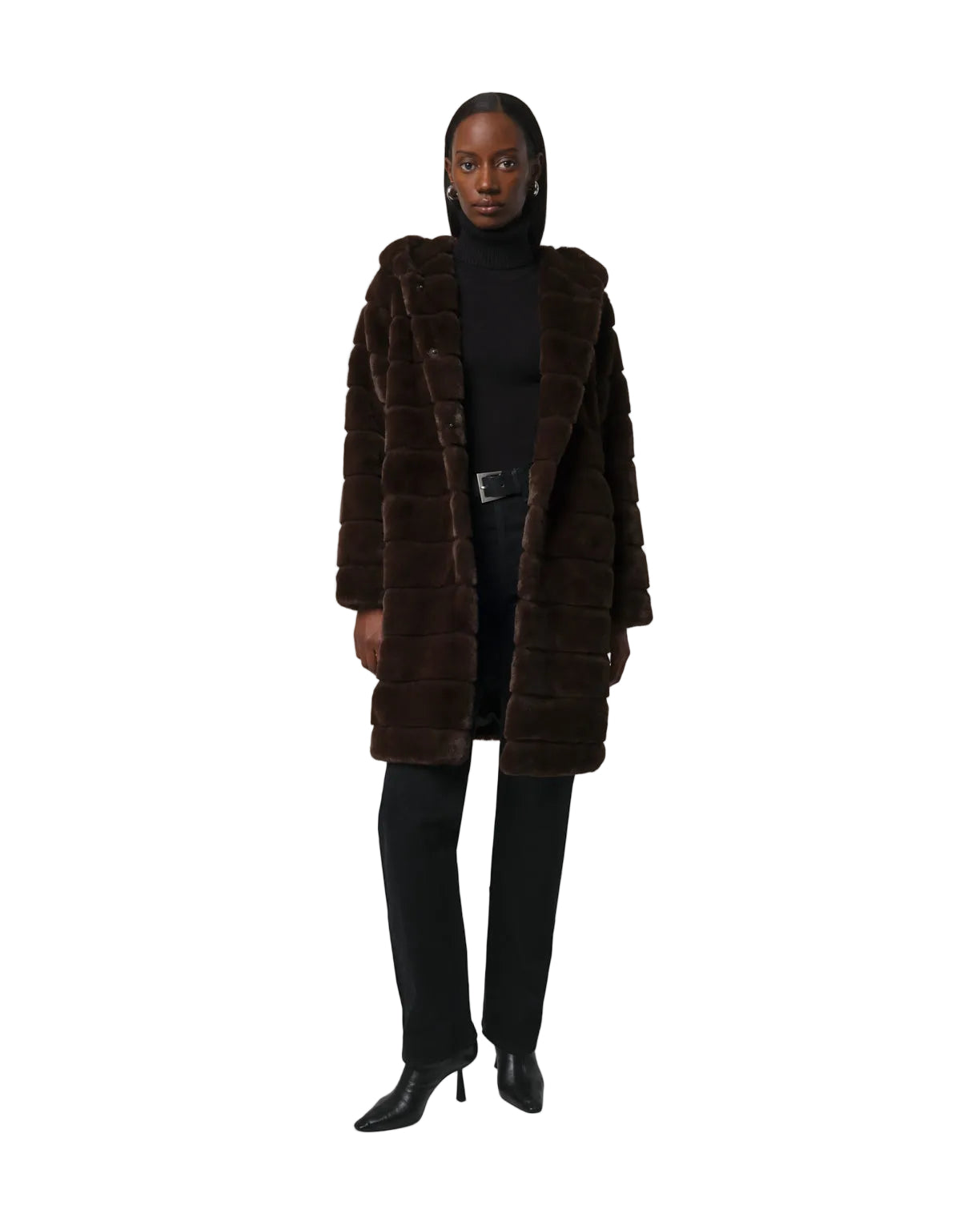 CELINA HOODED COAT
