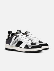 Area patchwork sneaker