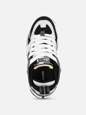 Area patchwork sneaker