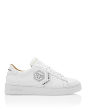 LO-TOP LEATHER ARROW FORCE SNEAKERS