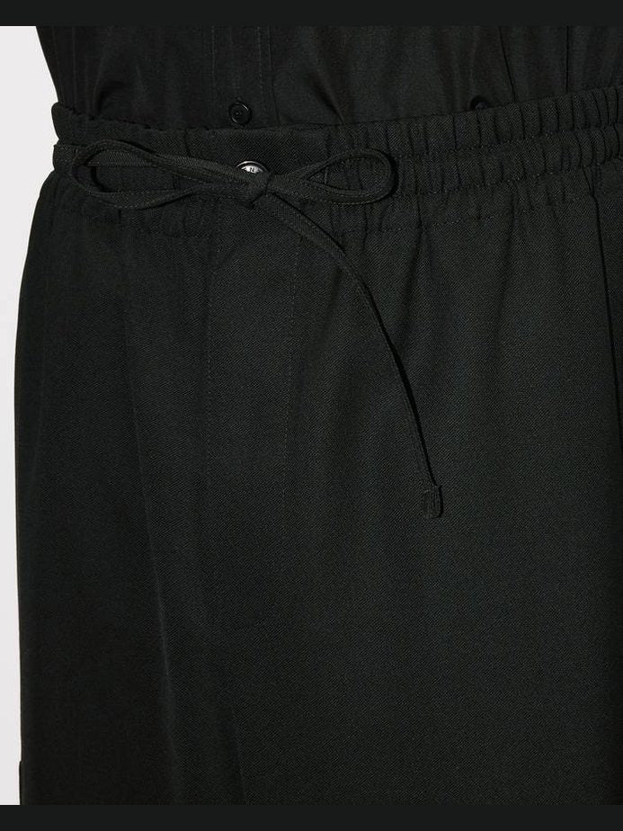 Cargo jog pants in virgin wool