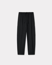 Cargo jog pants in virgin wool