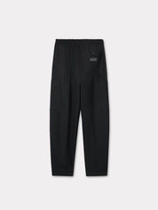 Cargo jog pants in virgin wool