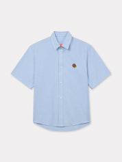 'kenzo pop' embroidered short sleeve shirt in cotton