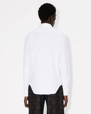 'KENZO Weave' slim shirt in cotton jacquard