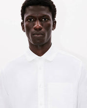 'KENZO Weave' slim shirt in cotton jacquard