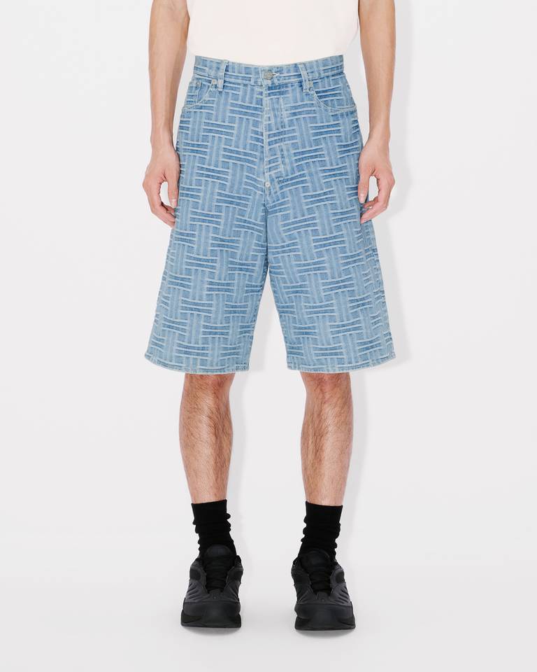 KENZO Weave straight short in japanese denim