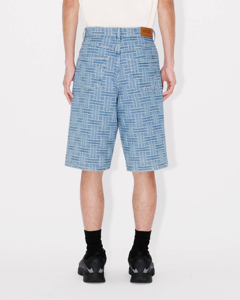 KENZO Weave straight short in japanese denim