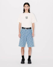KENZO Weave straight short in japanese denim