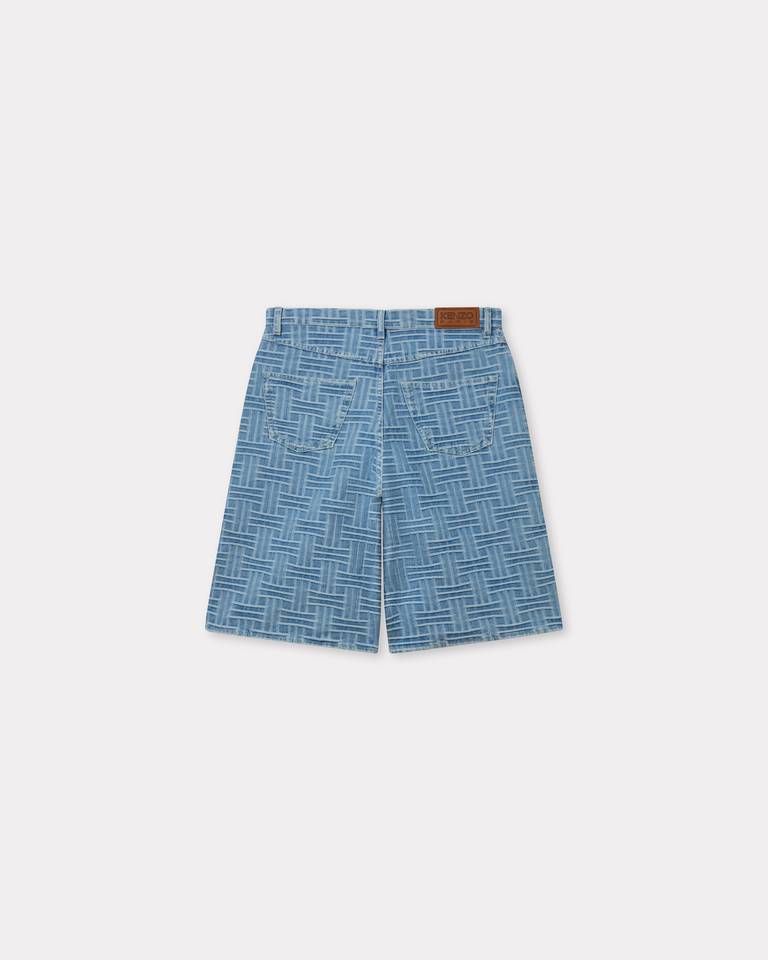 KENZO Weave straight short in japanese denim