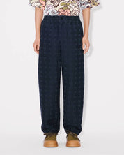 KENZO Weave jogpants in cotton jacquard