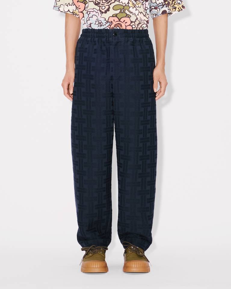 KENZO Weave jogpants in cotton jacquard