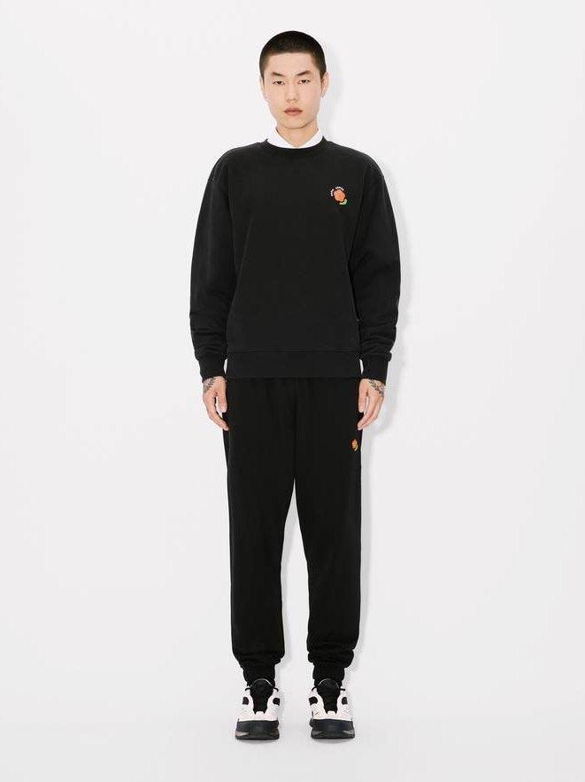 'kenzo pop' embroidered jogpants in cotton