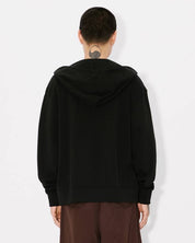 'KENZO Pop' embroidered zipped hoodie in cotton