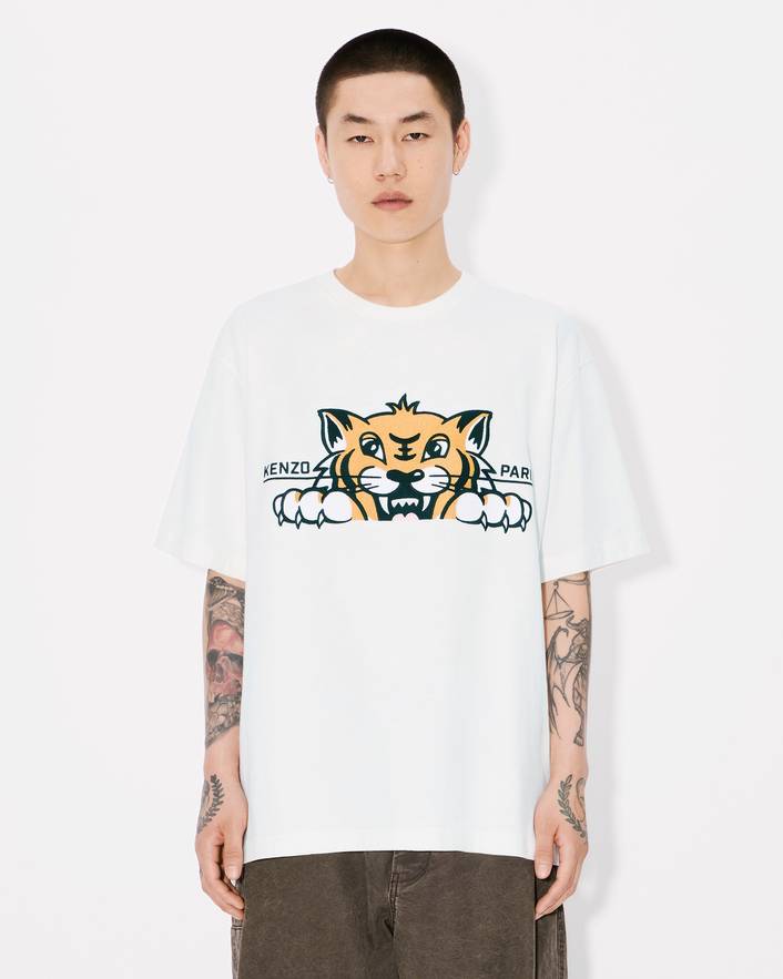 GOTS KENZO HAPPY TIGER EMBROID
