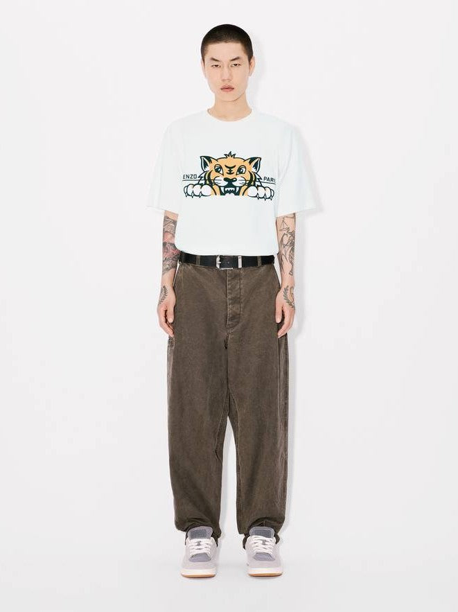 Gots kenzo happy tiger embroid