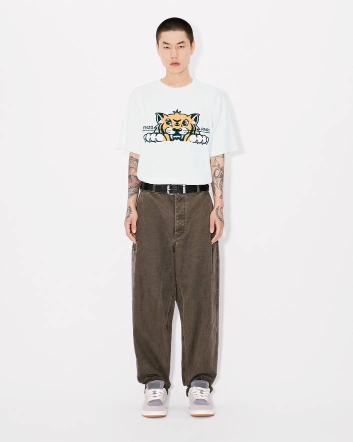 GOTS KENZO HAPPY TIGER EMBROID