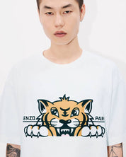 GOTS KENZO HAPPY TIGER EMBROID