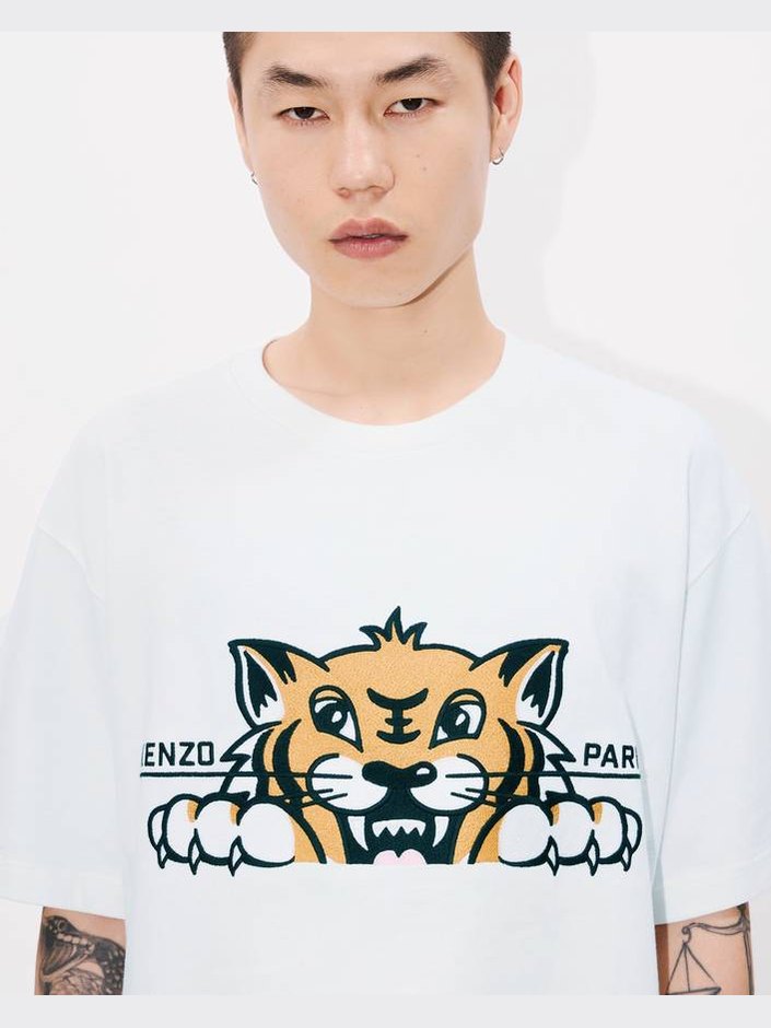 Gots kenzo happy tiger embroid