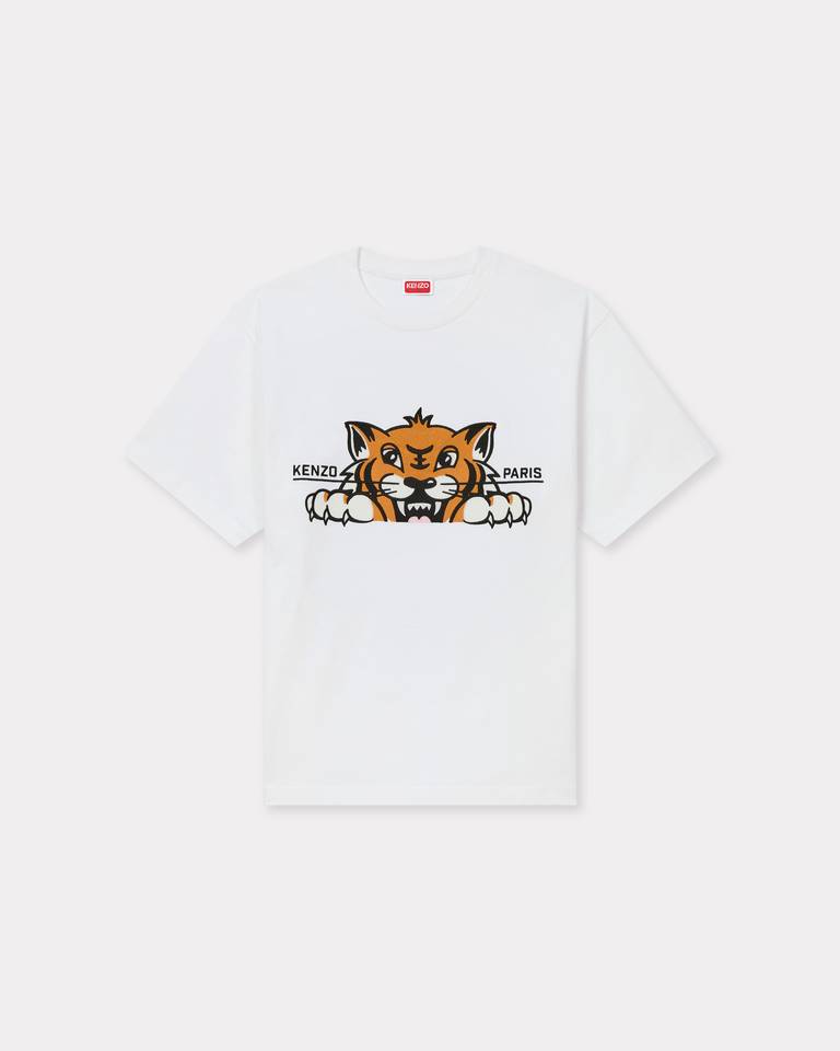 GOTS KENZO HAPPY TIGER EMBROID