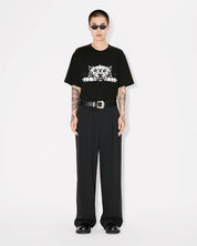 'KENZO Happy Tiger' embroidered oversized T-shirt in cotton