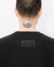 'KENZO Happy Tiger' embroidered oversized T-shirt in cotton