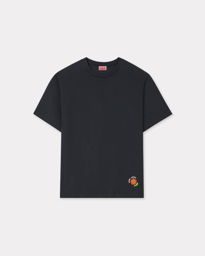 'KENZO Pop' embroidered oversized T-shirt in cotton