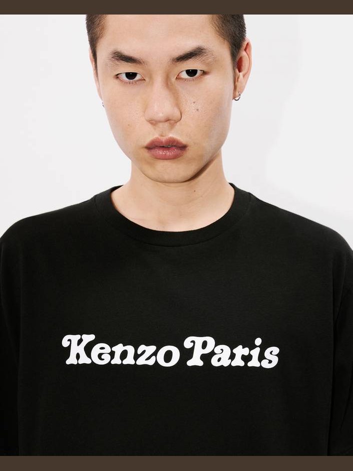 'kenzo verdy market' genderless oversized t-shirt in cotton