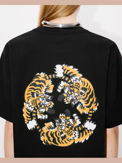 'kenzo verdy market' genderless oversized t-shirt in cotton