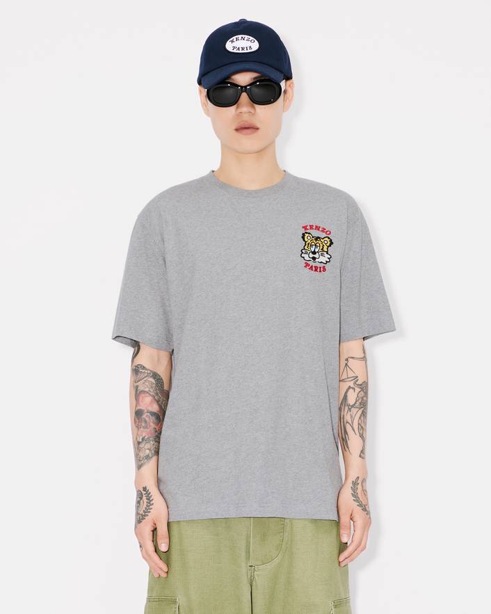 'KENZO VERDY MARKET' genderless embroidered T-shirt in cotton