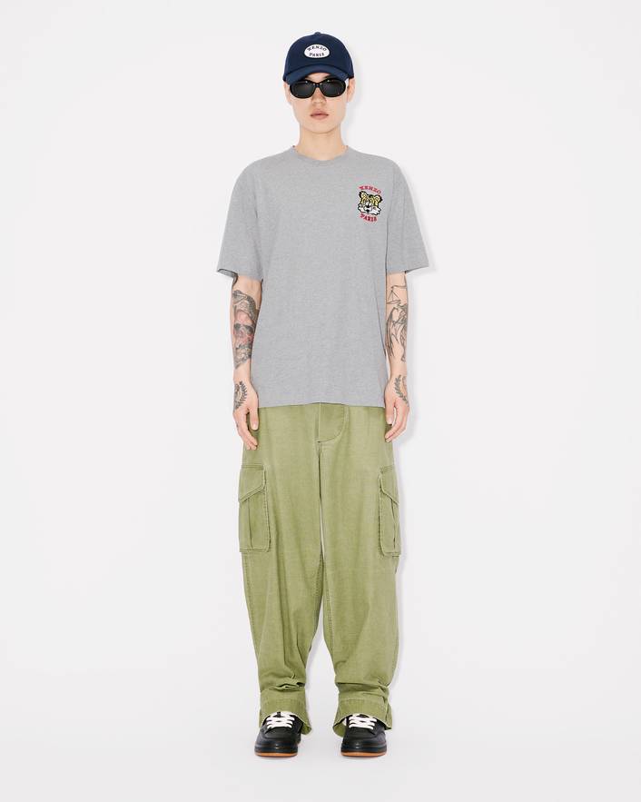 'KENZO VERDY MARKET' genderless embroidered T-shirt in cotton