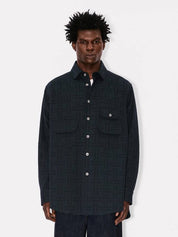 Kenzo weave workwear overshirt