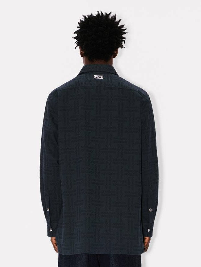 Kenzo weave workwear overshirt