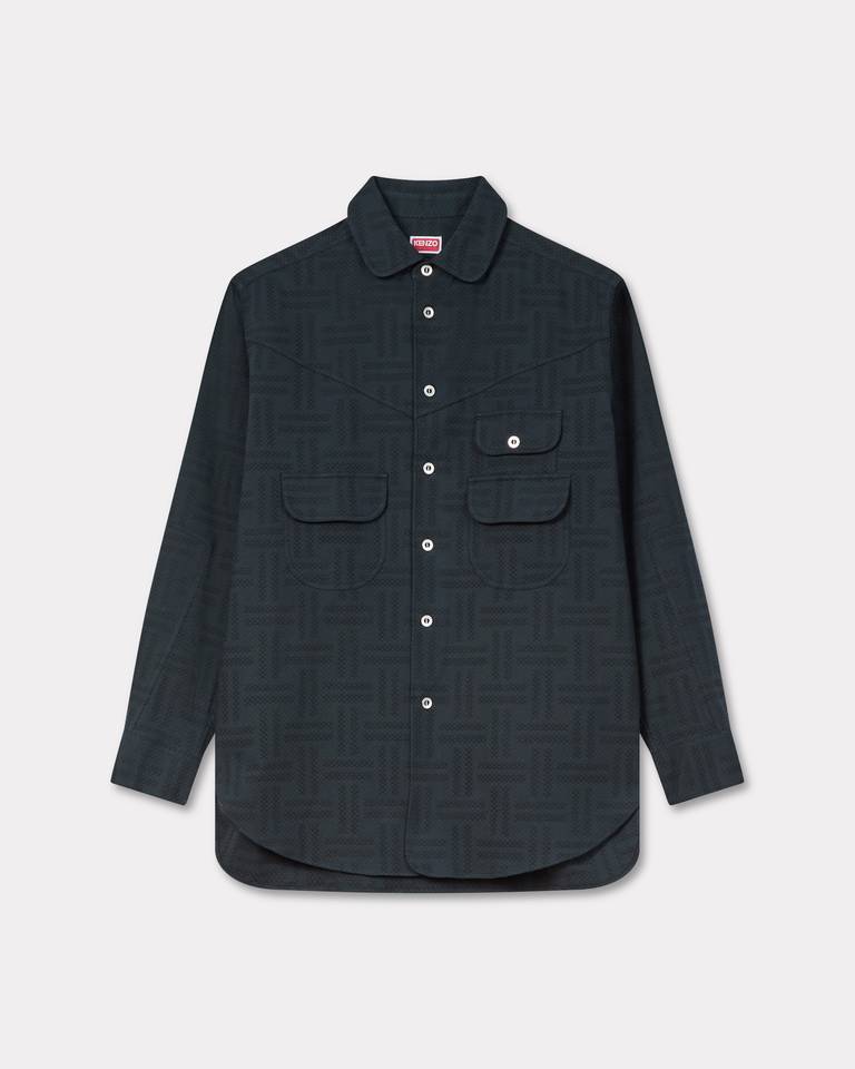 KENZO WEAVE WORKWEAR OVERSHIRT