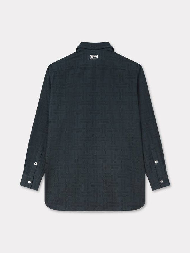 Kenzo weave workwear overshirt