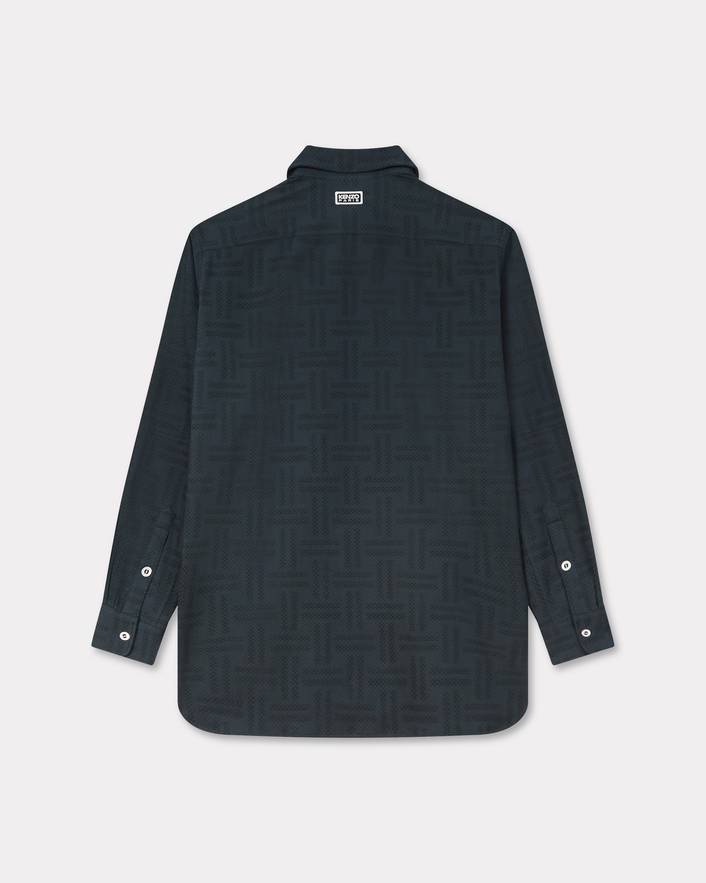 KENZO WEAVE WORKWEAR OVERSHIRT