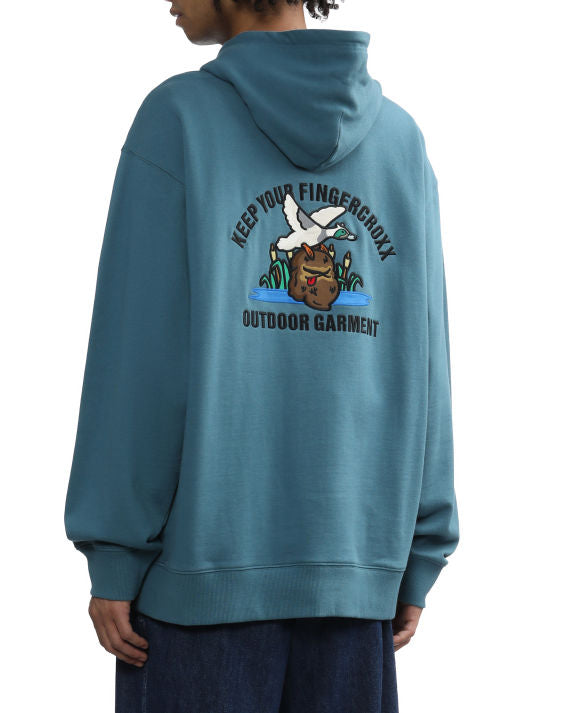 FINGERCROXX Graphic back hoodie