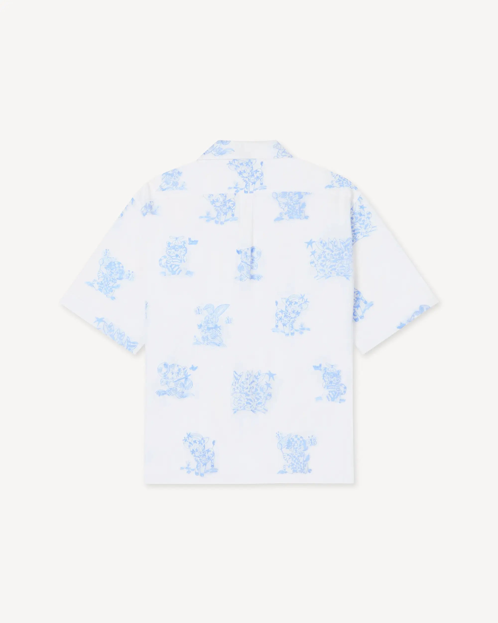 KENZO Cartoon hawaiian short sleeve shirt