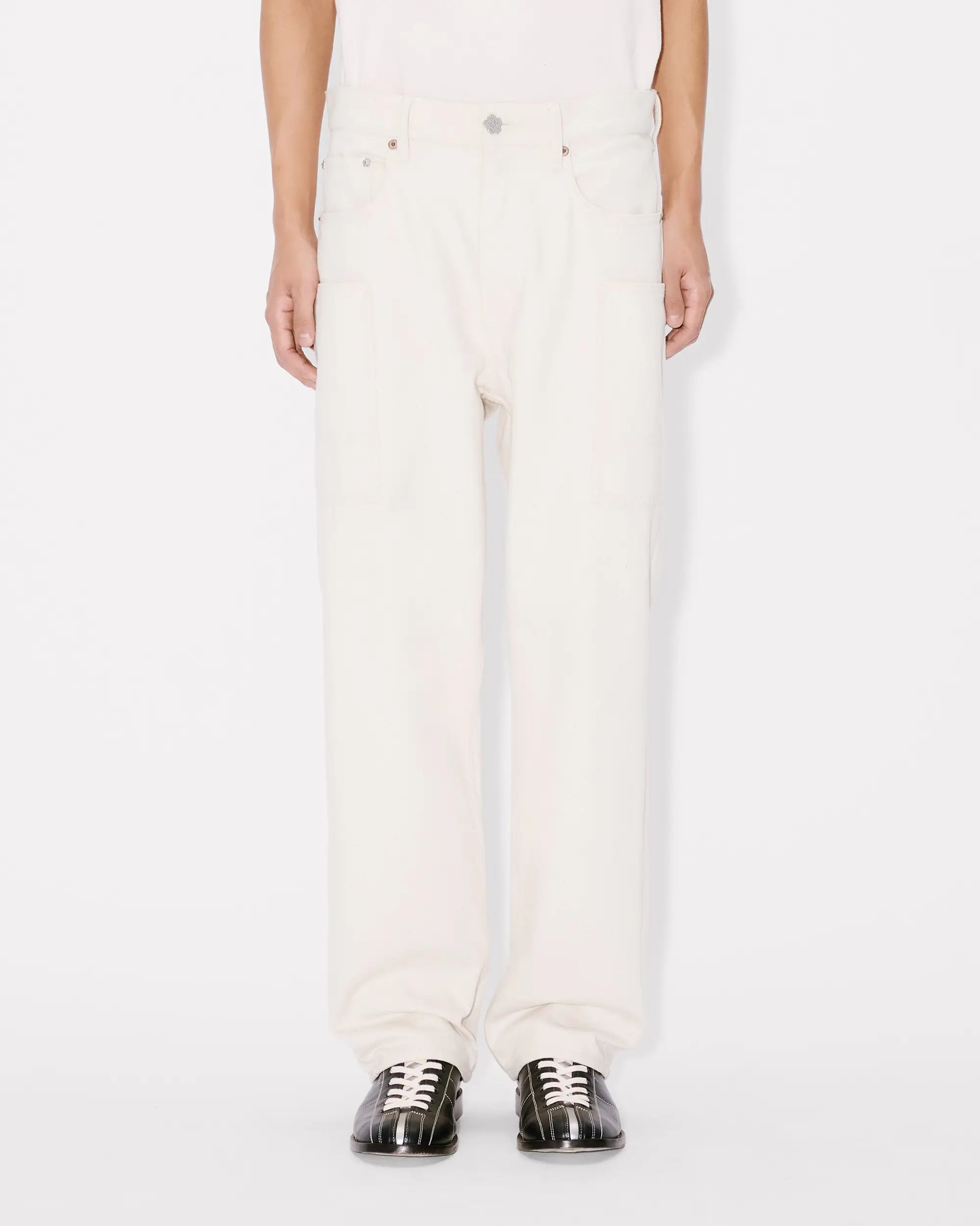 Cargo monkey fit jeans in japanese denim