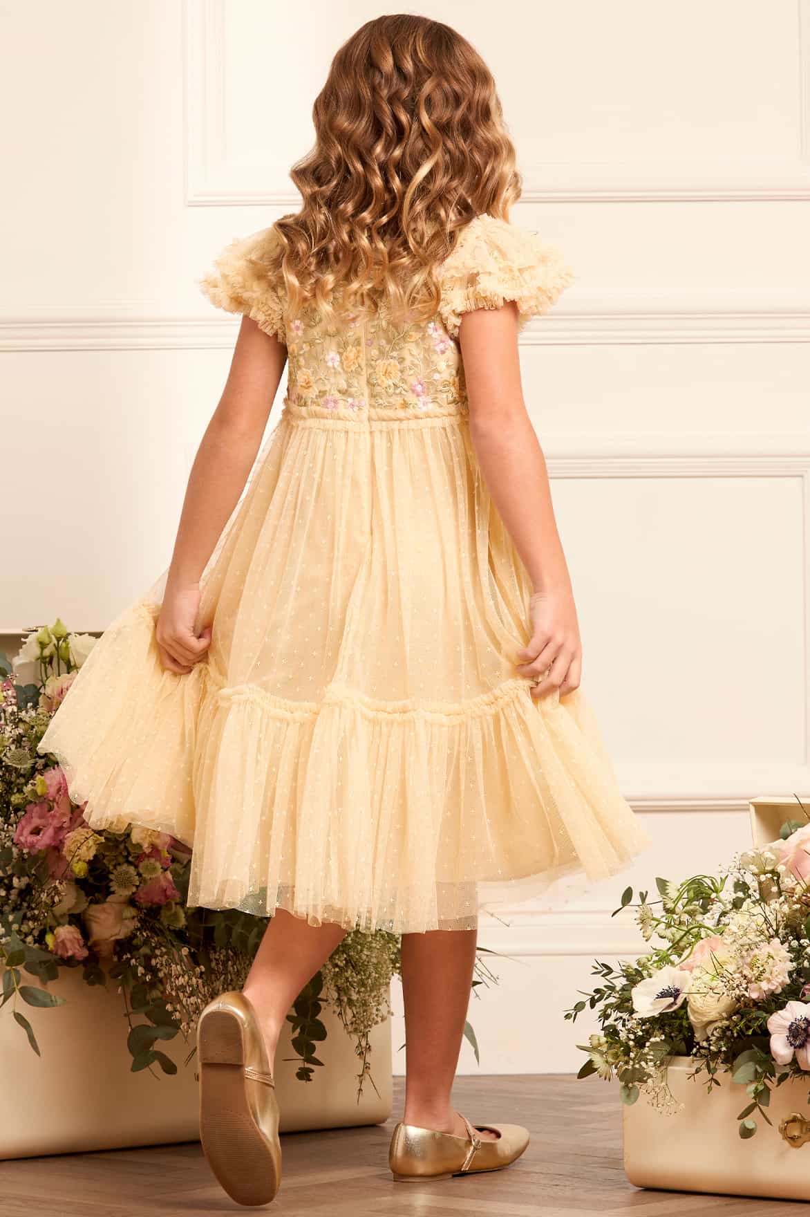 FLORINE BODICE KIDS DRESS