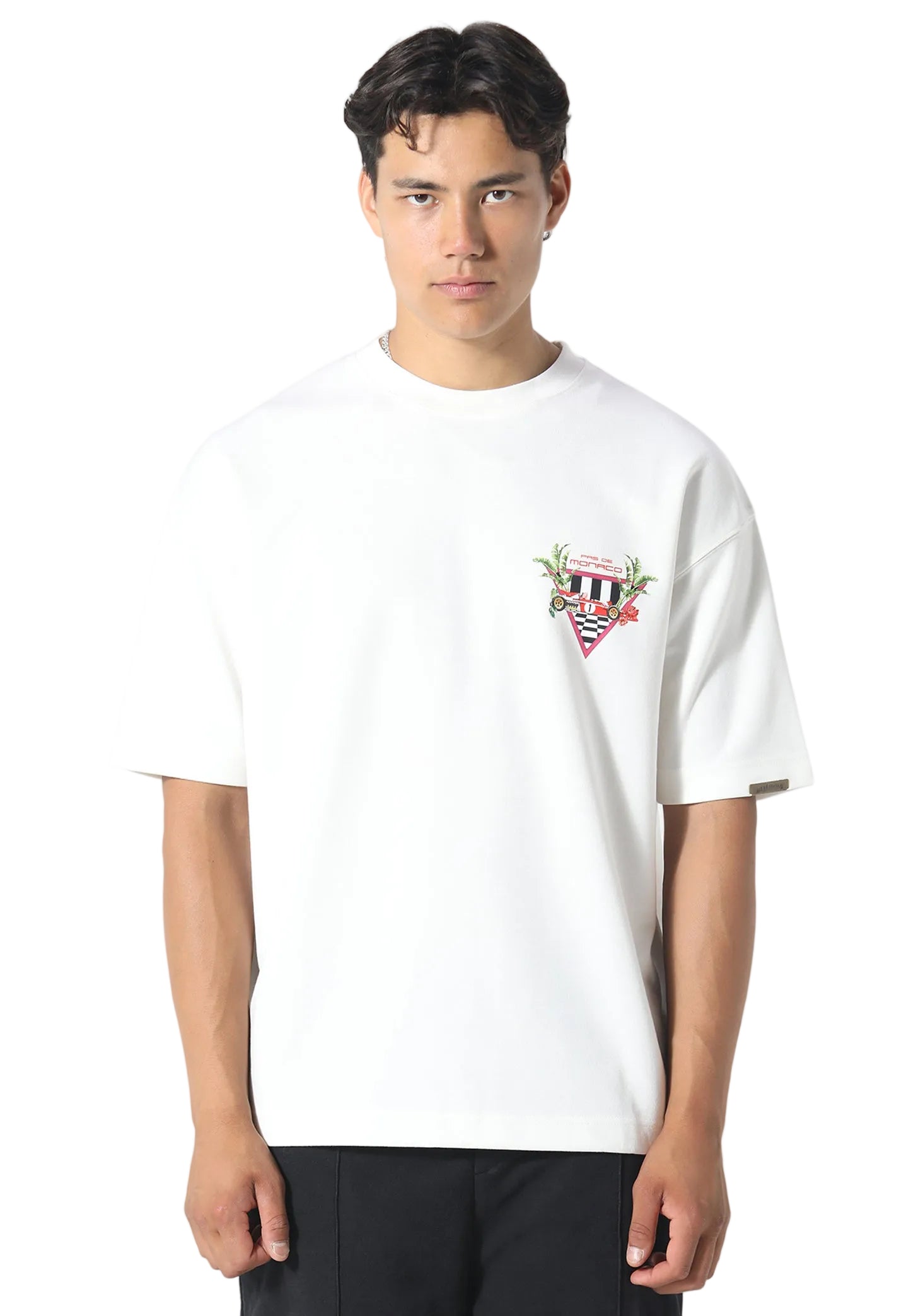 FORMULAR CHECK T-SHIRT OFF WHITE