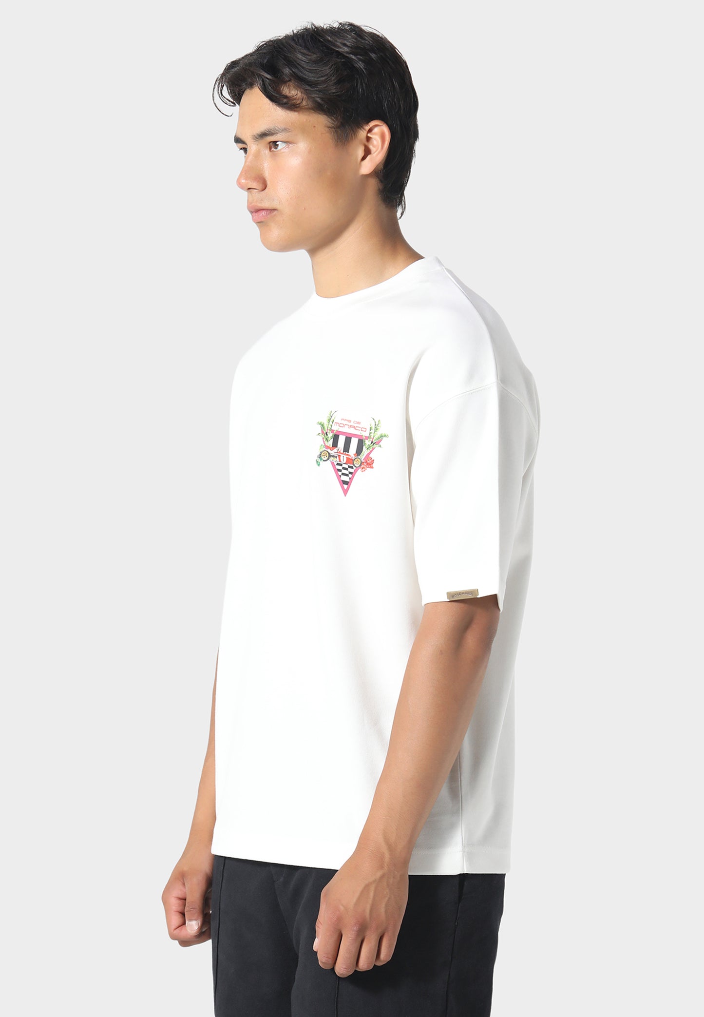 FORMULAR CHECK T-SHIRT OFF WHITE
