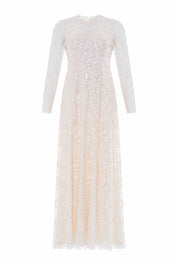 Freya long sleeve gown