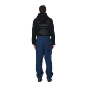 DENIM CARGO PANTS - BLUE