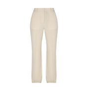 ZIP LEG PANTS - OFF WHITE