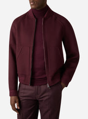 DOUBLE CASHMERE BOMBER