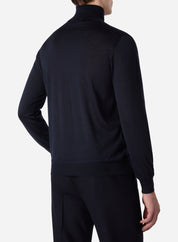 CASHMERE AND SILK TURTLENECK