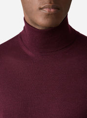 CASHMERE AND SILK TURTLENECK
