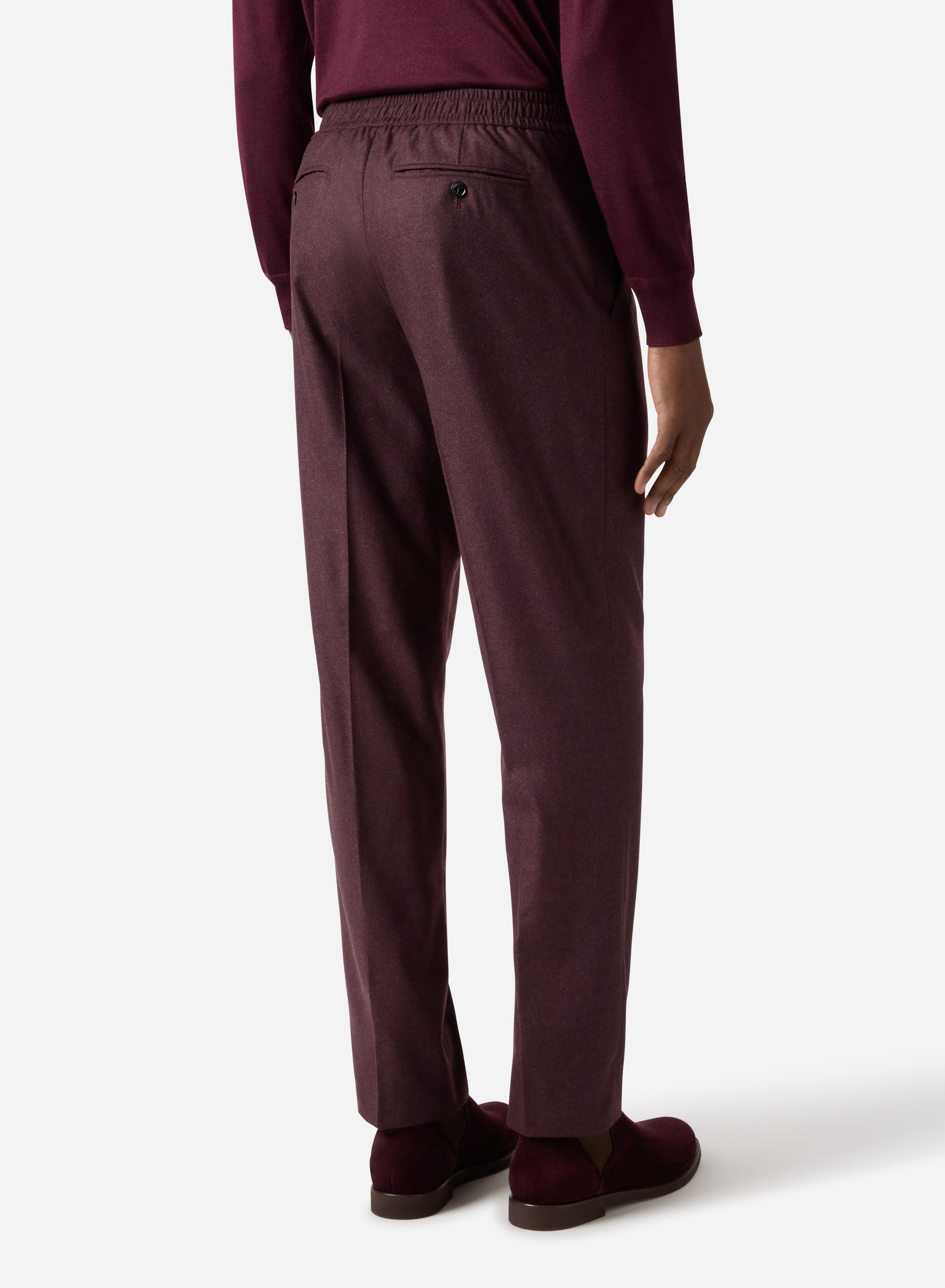 WOOL SILK CASHMERE JOGGER PANT