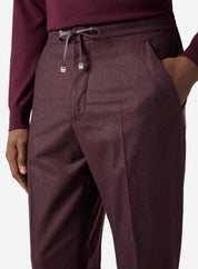 WOOL SILK CASHMERE JOGGER PANT